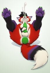 ai_art ai_generated anal anal_sex animal_genitalia animal_penis anthro anthro_male anthro_only anus balls black_hair black_legs canine_genitalia canine_penis closed_eyes closed_eyes cock colored_penis cum cum_shot cumming cumming_from_anal cumshot dick digitigrade dildo dildo_in_ass ears_back fox furry furry_male furry_only green_claws green_nose green_penis jerking_off jerkingoff jizz knot knotted_penis legs_up majira_strawberry male male_only masturbation no-human no_females no_human no_humans only_furry only_male orgasm pawpads paws penis plain_background png popufur purple_pawpads purple_paws red_body red_fur semen sex_toy sex_toy_in_ass simple_background solo solo_male stroking_cock stroking_penis tail white_background white_fingers white_fur white_stomach white_toes youtuber