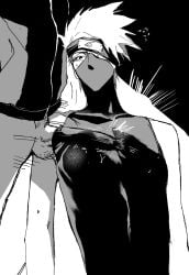 2boys gay hatake_kakashi kakashi_hatake male male_focus male_only naruto naruto_(series) penis_in_clothes uzumaki_naruto yaoi