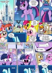 2015 alicorn angry clothing computer crystal_pony_(mlp) cutie_mark dialogue dragon equine fan_character female feral friendship_is_magic group hair horn horse interspecies kyokimute male mammal multicolored_hair my_little_pony open_mouth panties penis pinkie_pie_(mlp) pony princess_twilight_sparkle_(mlp) pussy rainbow_dash_(mlp) sex smile spike_(mlp) text twilight_sparkle_(mlp) underwear unicorn wings