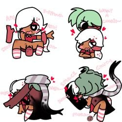 black_cum clothed cookie creampie credits cum cum_drip cum_inside cute dandy's_world dominant_male faceless_male female female_penetrated ginger_(dandy's_world) grabbing heart heart-shaped_pupils heart_eyes impregnation kissing kissing_while_penetrated l_can_draw_without_trace legs_up male nakky_draws no_panties ovum ovum_with_heart penis_on_pussy pussy pussy_juice saliva sex socks sprout_(dandy's_world) strawberry submissive_female tagme tears toony twisted_sprout_(dandy's_world) vaginal_penetration vaginal_sex white_hair x-ray