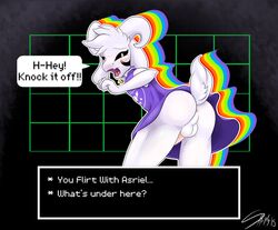 asriel dreemurr from undertale by stick-shiply