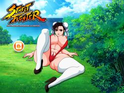 chun-li dissel female female_only human sling_bikini sling_bikini_aside solo street_fighter tagme