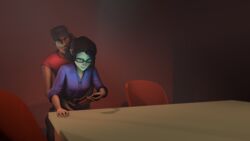 3d female male miss_pauling multitasking scout source_filmmaker team_fortress team_fortress_2