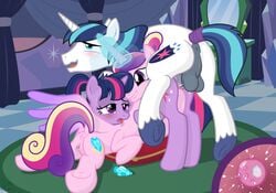 2016 alicorn animal_genitalia anus balls bed biting_lip blonde_hair blue_eyes blue_hair blush brother brother_and_sister buttplug correct_artstyle cum cum_in_pussy cum_inside cutie_mark doggy_style drooling equine erection eyelashes facelessjr female feral friendship_is_magic fur furry_ears hair hooves horn horsecock impregnation incest indoors magic male mammal mirror multicolored_hair multiple_females my_little_pony nude open_eyes open_mouth ovum penetration penis pink_fur pink_hair pony ponytail princess_cadance_(mlp) purple_eyes purple_fur purple_hair pussy pussy_juice saliva sex shining_armor_(mlp) side_view sister smile sperm_cell straight tail tied_hair twilight_sparkle_(mlp) unicorn vaginal_penetration white_fur wings x-ray