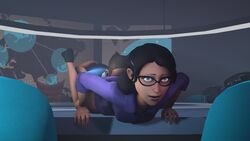 2girls 3d female female/female female_only female_scout femscout human human_female human_only light-skinned_female light_skin miss_pauling scout scouter sex source_filmmaker team_fortress team_fortress_2