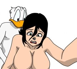 1boy animated breasts disney donald_duck duck furry male nipples pkna sex straight tempest_gale