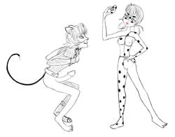 adrien_agreste cat_noir imminent_sex ladybug_(character) marinette_cheng marinette_dupain-cheng mask miraculous_ladybug moistythirst straight straight_hair