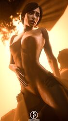 1boy 1girls 3d areolae breasts chloe_frazer erection female indian indian_female male nipples nude penis reverse_cowgirl_position sex sfmporn_(artist) source_filmmaker straight uncharted