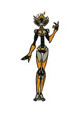 crystal_hair female mechari milf ravencomb21 robot wildstar