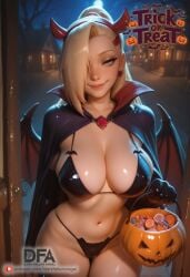ino yamanaka from halloween by darkfallenangel