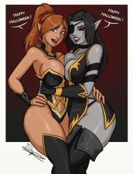 adora skyrim from halloween by m'ric