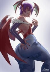 lilith aensland from capcom by squishlewds