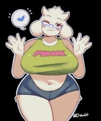 toriel from deltarune by edalv