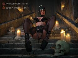 shadowheart from baldur's gate by ifrit3d