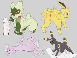 eeveelution from pokemon by skeleton265