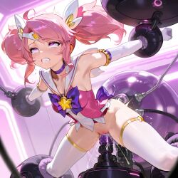 1girls ahe_gao ai_generated ass big_ass bondage clenched_teeth curvaceous curvaceous_ass curvaceous_body curvaceous_female curvaceous_figure curvaceous_hips curvaceous_thighs curvy curvy_body curvy_female curvy_figure curvy_hips curvy_thighs drooling female female_focus female_only forced_orgasm fucked_into_submission fucked_senseless fucked_silly functionally_nude functionally_nude_female large_ass league_of_legends luxanna_crownguard magical_girl object_insertion sex_machine slender slender_body slender_legs slender_waist star_guardian_lux star_guardian_series stationary_restraints thick thick_ass thick_butt thick_hips thick_legs waifu
