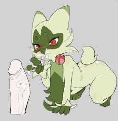 floragato from pokemon by skeleton265