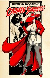 carmen sandiego from carmen sandiego (franchise) by dirtymind