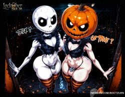 jack skellington from halloween by noctzurn