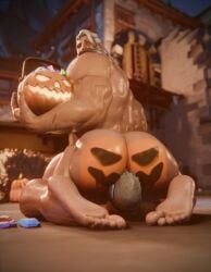 reinhardt from halloween by dace renders