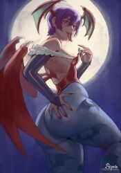 lilith aensland from capcom by squishlewds