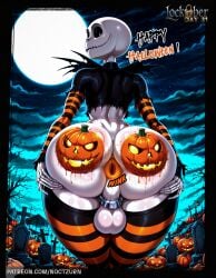 jack skellington from halloween by noctzurn