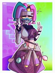 emz (brawl stars) from brawl stars by znixye
