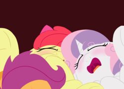 2016 apple_bloom_(mlp) cunnilingus dtcx97 earth_pony equine female feral friendship_is_magic horn horse mammal my_little_pony oral pegasus penetration pony scootaloo_(mlp) sex sweetie_belle_(mlp) unicorn vaginal_penetration wings yuri