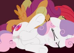 2016 anus apple_bloom_(mlp) cunnilingus dtcx97 earth_pony equine female feral friendship_is_magic horn horse mammal masturbation my_little_pony oral pegasus penetration pony pussy scootaloo_(mlp) sex sweetie_belle_(mlp) unicorn vaginal_penetration wings yuri