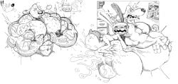 2025 abs anthro artist_logo balls barazoku belly biceps big_balls big_belly big_muscles big_nipples black_and_white bodily_fluids canid canine canis container cum cum_in_ass cum_inflation cum_inside cumflated_belly cup damaged_wall dessert dogmanart domestic_dog doughnut drawer duo excessive_cum excessive_genital_fluids flexing_muscles flustered food from_behind_position genital_fluids genitals half_eaten_food hand_on_belly hi_res holding_partner huge_muscles in_heat inflation jockey_position lagomorph larger_penetrated larger_sub leporid logo male male/male mammal max_(sam_and_max) monochrome mug multiple_scenarios musclegut muscular nipples open_mouth pastry penetration penile penile_penetration picture_frame prone_bone_position rabbit sam_and_max samuel_dog sex shaded sharp_teeth simple_background size_difference small_top_big_bottom submissive sweat sweaty_body teeth vein veiny_muscles white_background