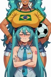 brazilian miku from vocaloid