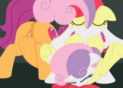 2016 anus apple_bloom_(mlp) cunnilingus dtcx97 earth_pony equine female feral friendship_is_magic horn horse mammal masturbation my_little_pony oral pegasus penetration pony pussy scootaloo_(mlp) sex sweetie_belle_(mlp) unicorn vaginal_penetration wings yuri