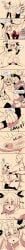 1boy 1girls breasts broken_arm cocky comic gore guro kurohime_(artist) mesugaki monochrome monster nipples orc original rape ryona sex snuff tagme vaginal_penetration witch