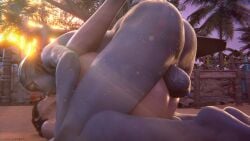 1futa 1girls 3d 3d_(artwork) 3d_model alien alien_futa alien_humanoid asari asari_futa balls beach big_balls big_testicles blue-skinned_futa blue_skin butt commander_shepard dickgirl female femshep futa_on_female futa_with_female futanari huge_balls human_female human_on_humanoid intersex interspecies kissing kissing_while_penetrated light-skinned_female light_skin mass_effect mass_effect_3 mating_press piroguh samara sex_on_the_beach testicles veiny_balls