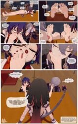 1boy 1boy2girls 2026 2girls 2girls1boy 3d 3d_(artwork) aqua_eyes bare_legs bare_thighs barefeet barefoot bed bedroom belle_(zenless_zone_zero) black_hair black_swimsuit blue_hair blush breasts brother brother_and_sister caption captioned caught caught_in_the_act comic curvaceous curvaceous_body curvaceous_female curvaceous_figure curvy curvy_female curvy_figure dark_teal_eyes dialogue digital_media_(artwork) embarrassed embarrassed_expression embarrassed_female embarrassed_male english_dialogue english_text erenart48 feet feet_fetish feet_focus feet_in_mouth feet_lick feet_licking feet_smell feet_sniff feet_sucking feet_together female female_human fishnet fishnet_armwear fishnets foot_fetish foot_fetish_validation foot_focus foot_lick foot_play foot_smelling foot_sniffing foot_suck foot_worship full_color gray_hair green_eyes grey_hair hoyoverse human human_female human_male jane_doe jane_doe_(nocturne_of_light)_(zenless_zone_zero) jane_doe_(zenless_zone_zero) licking_feet licking_foot licking_soles licking_toes light-skin light-skinned_female light-skinned_male long_hair male male_human midriff mihoyo mihoyo_technology_(shanghai)_co._ltd. mouse_ears mouse_girl mouse_tail multicolored_hair nail_polish new_eridu_public_security no_penetration official_alternate_costume proxy_(zenless_zone_zero) rat_ears rat_girl rat_tail red_fingernails red_hair red_nails red_toenail_polish red_toenails saliva saliva_drip saliva_on_feet saliva_on_foot saliva_trail sandal_fetish sandal_removed sandal_worship sandals sandals_removed short_hair sister sister_and_brother sleep_molestation sleeping smelling_feet sniffing_feet soles soles_female soles_fetish sucking sucking_feet sucking_toes sweat sweatdrop sweating_female sweating_male sweating_profusely swimsuit swimwear tail teal_eyes tease teasing teasing_with_feet text thigh_strap thighs thiren toe_in_mouth toe_sucking toes toes_in_mouth two-tone_hair very_long_hair waking_up watermark wise_(zenless_zone_zero) zenless_zone_zero