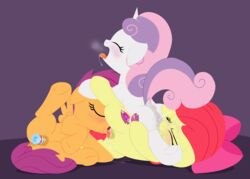 2016 anus apple_bloom_(mlp) cunnilingus dildo dtcx97 earth_pony equine female feral friendship_is_magic horn horse mammal my_little_pony oral pegasus penetration pony pussy scootaloo_(mlp) sex sex_toy sweetie_belle_(mlp) unicorn vaginal_penetration wings yuri