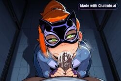 1girl 4k aged_down ahegao ai_assisted ai_generated all_the_way_to_the_base anthro_female beautiful_eyes beautiful_face ben_10 big_ass black_male blond_hair blue_pants bratty breath bubble_butt cum_dump cum_in_mouth cum_overflow cum_splatter cum_string curvy dark dark_skinned_male deepthroat detailed_background detailed_eyes detailed_face dim_lighting excessive_cum excessive_saliva fellatio fingernails forced_oral furry_female glossy_lips glowing_eyes green_eyes gushing_cum gwen gwen_tennyson half_lidded_eyes head_tilt heavy_breathing high_quality highly_detailed highres hoop_earrings indoors interracial loads_of_cum night night_time orange_hair perfect_anatomy perfect_body ponytail pov short_hair