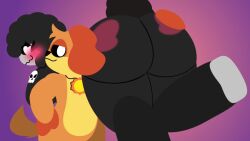 ass_slap baba_chops_(poppy_playtime) big_ass blush dogday_(poppy_playtime) holding_partner poppy_playtime