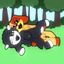 baba_chops_(poppy_playtime) dogday_(poppy_playtime) missionary_position poppy_playtime