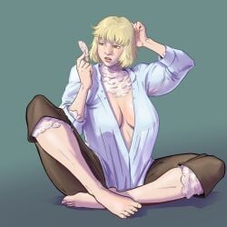 big_breasts delicious_in_dungeon dungeon_meshi falin_touden falin_touden_(chimera)