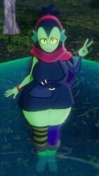 1girls 3d big_breasts big_thighs brawl_stars breasts busty clothing curvy female gigantic_thighs huge_breasts huge_thighs large_breasts large_thighs massive_thighs rev2rod supercell thick_thighs thighs v_sign video_games voluptuous willow_(brawl_stars)