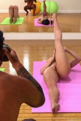 female ledeuss556 naked nsfw pussy taylor_swift yoga yoga_instructor