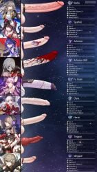 acheron_(honkai:_star_rail) big_penis child clara_(honkai:_star_rail) erection fu_xuan_(honkai:_star_rail) futa_only futanari herta_(honkai:_star_rail) honkai:_star_rail huge_cock huge_penis knot kushishekku measurements multiple_penises penis penis_size_chart qingque_(honkai:_star_rail) sparkle_(honkai:_star_rail) stats stelle_(honkai:_star_rail) tagme testicles text tingyun_(honkai:_star_rail) uncensored