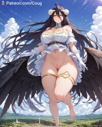 1girls ai_generated albedo_(overlord) cougwe overlord_(maruyama) stable_diffusion succubus