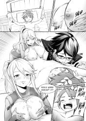 angel bayonetta bayonetta_(character) body_swap body_switch bodyswap comic kid_icarus metroid milf nintendo pit pit_(kid_icarus) ravenhart samus_aran super_smash_bros. tsfsingularity