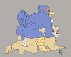 2boys anal anal_sex anthro avian balls bird canine cum cum_in_ass cum_inside duly_noted duo falco_lombardi fox fox_mccloud gay male male_only mammal nintendo penetration star_fox video_games yaoi