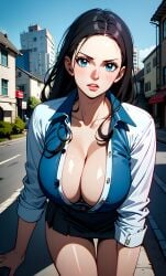 ai_generated female female_only nico_robin one_piece rusher_ai_art