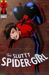 1girls avengers heroine horny_female light-skinned_female marvel marvel_comics mayday_parker mutant polmanning sexy spider-man_(series)