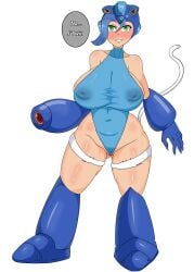 1girls 2024 armor armored_boots armored_gloves ass big_ass big_breasts big_butt blue_hair boots breasts capcom cat_ears cat_humanoid cat_tail catgirl cosplay crossover crossover_cosplay curvaceous curvy curvy_body curvy_figure damaged_clothes darkstalkers defeat defeated faceless_female felicia felicia_(darkstalkers) feline female_only gloves green_eyes helmet huge_ass huge_boobs huge_breasts huge_butt knocked_out leotard mega_buster mega_felicia mega_man mega_man(classic) mega_man_(cosplay) mhe_8888 one_eye_closed solo solo_female solo_focus tagme thick_thighs thighhighs