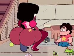 ahe_gao dildo garnet_(steven_universe) huge_ass steven_universe